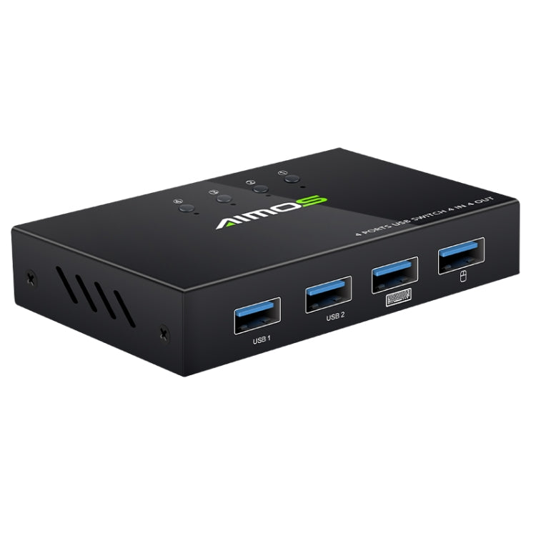Switch AIMOS AM-KM404K USB 2.0 4 ingressi 4 uscite, AM-KM404K Switch AIMOS AM-KM404K USB 2.0 4 ingressi 4 uscite, AM-KM404K